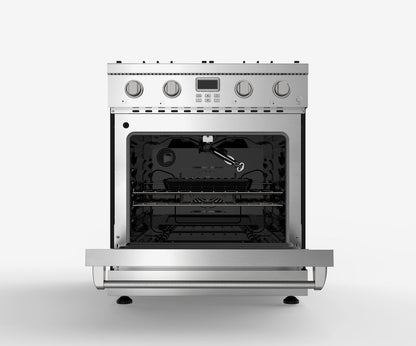 Alberta 30" | Silver |Full Gas Range