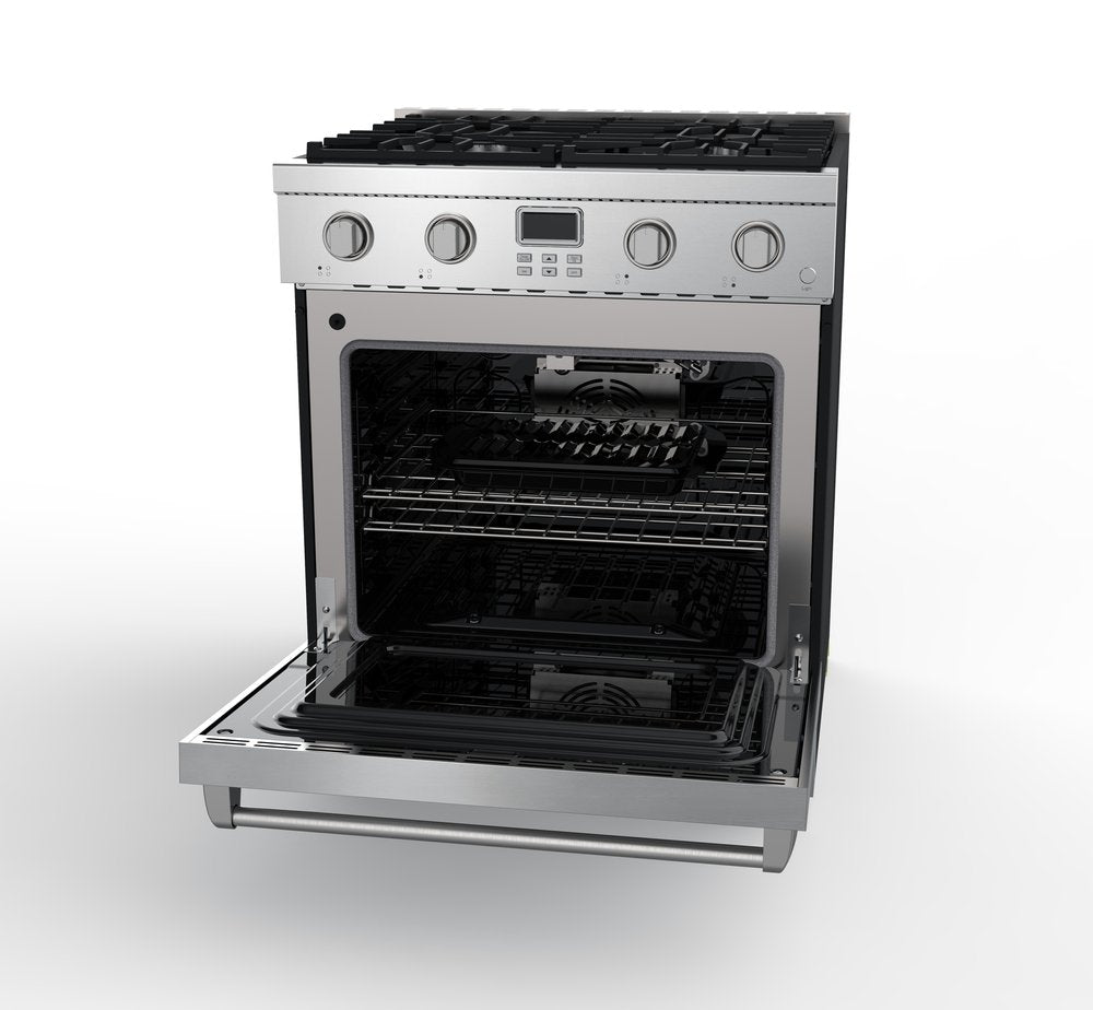 Alberta 30" | Silver |Full Gas Range